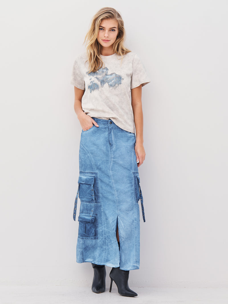 NÜ ANIKI t-shirt Tops en t-shirts 112 Bone mix