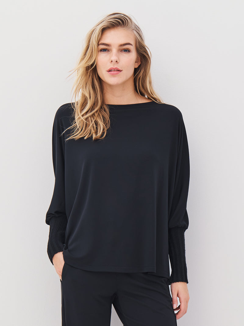 NÜ ANITA blouse Blouses Zwart