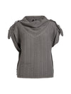 NÜ ANJA gebreide blouse Blouses 901 Grey mix
