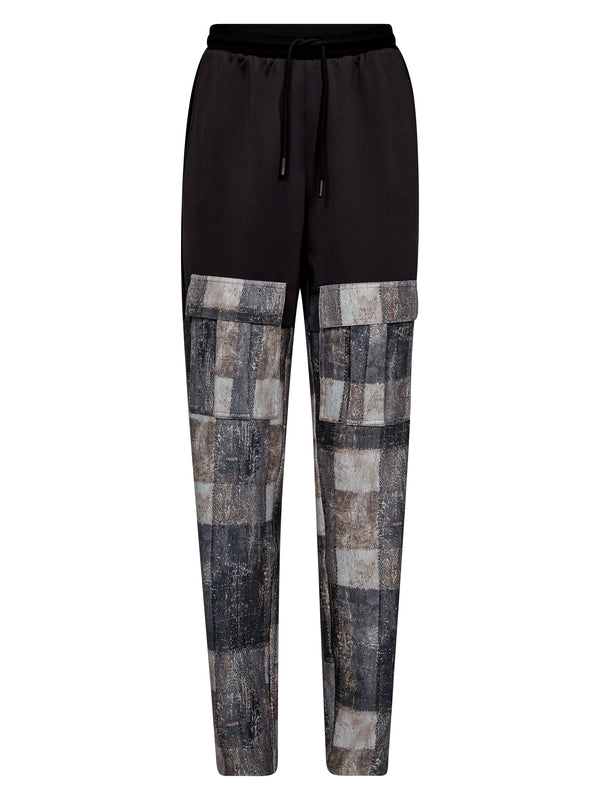 NÜ ANNA trousers Broeken Zwart mix