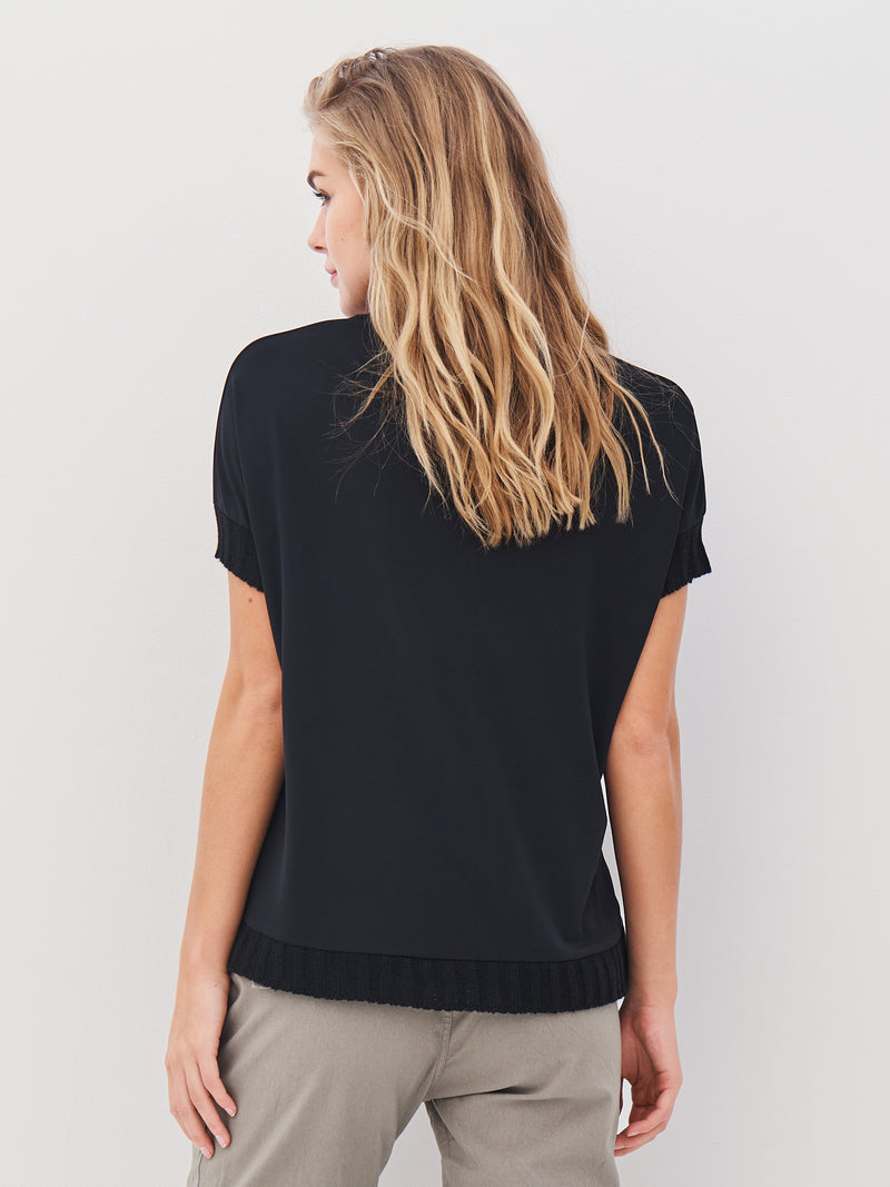 NÜ ANNIA top Tops en t-shirts Zwart