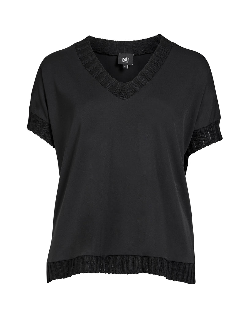 NÜ ANNIA top Tops en t-shirts Zwart