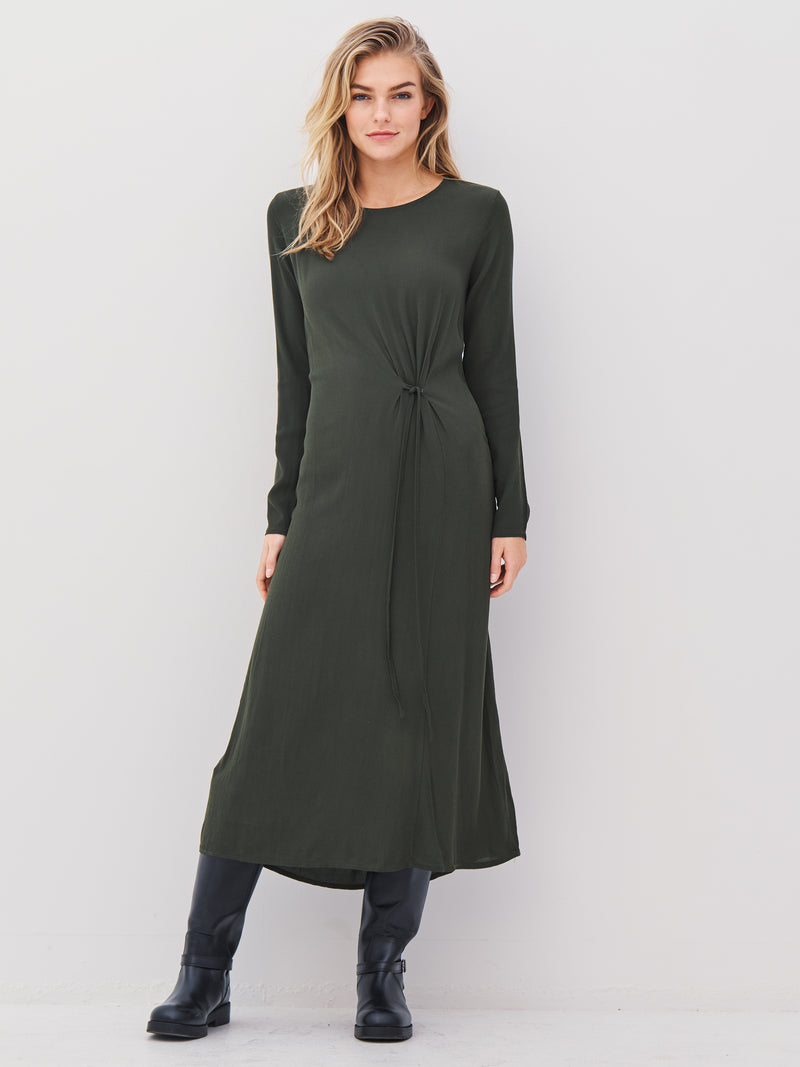 NÜ ANNI jurk Jurken 385 Dark Green