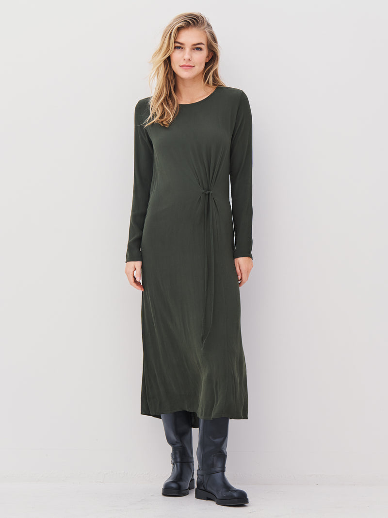 NÜ ANNI jurk Jurken 385 Dark Green