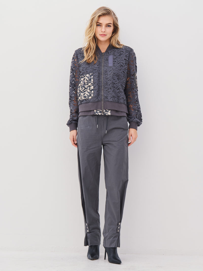 NÜ ANN broek Broeken 901 Grey mix