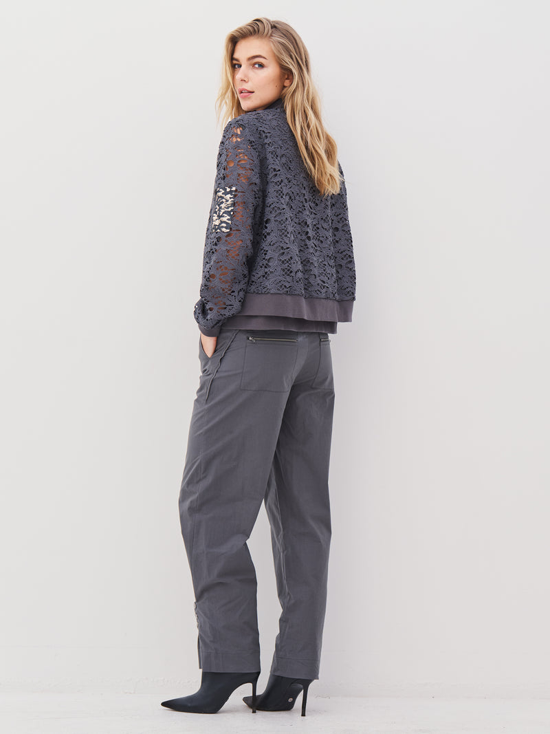 NÜ ANN broek Broeken 901 Grey mix