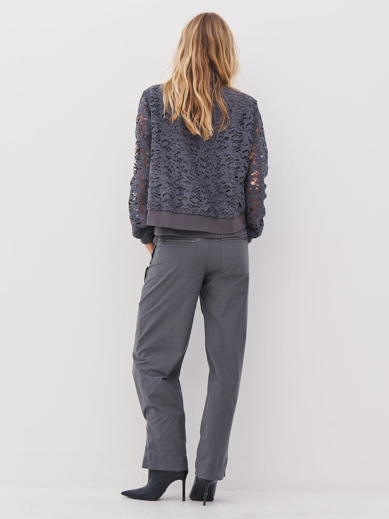 NÜ ANN broek Broeken 901 Grey mix