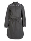 NÜ ANN jurk Jurken 901 Grey mix