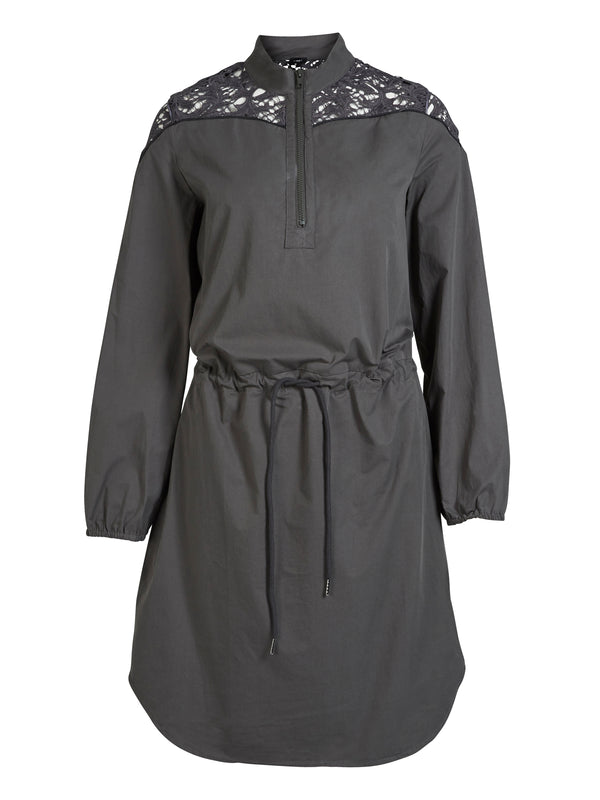 NÜ ANN jurk Jurken 901 Grey mix
