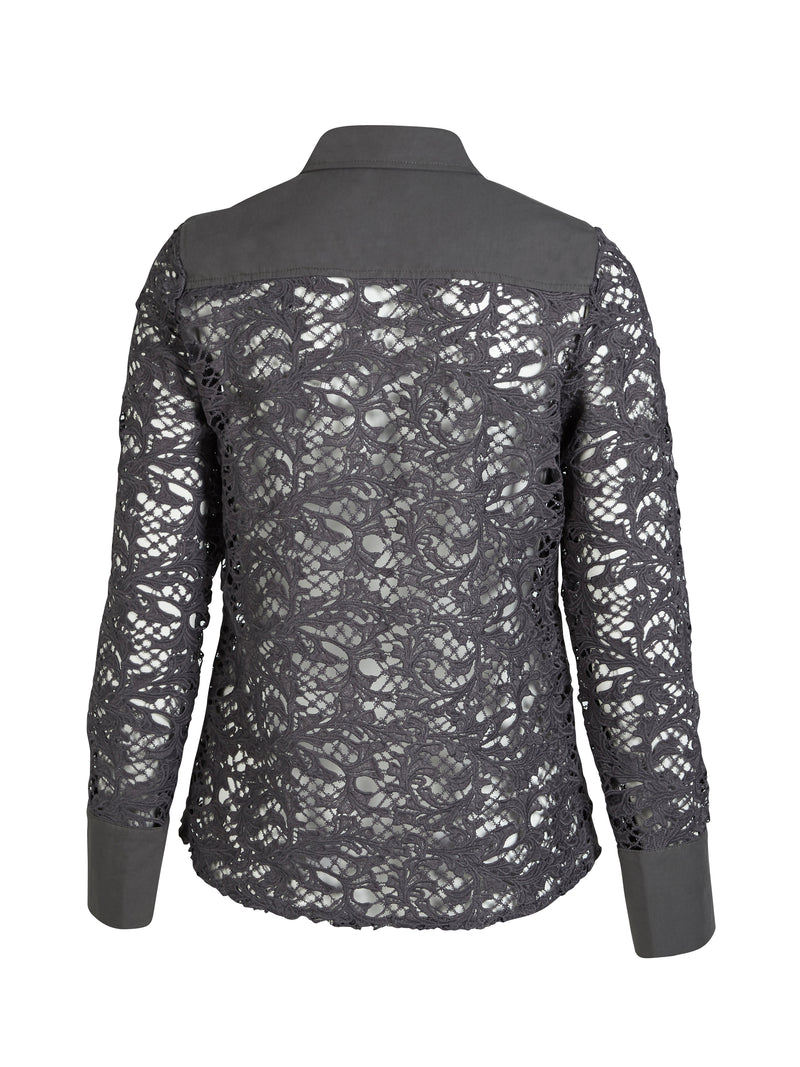 NÜ ANN shirt Overhemden 901 Grey mix