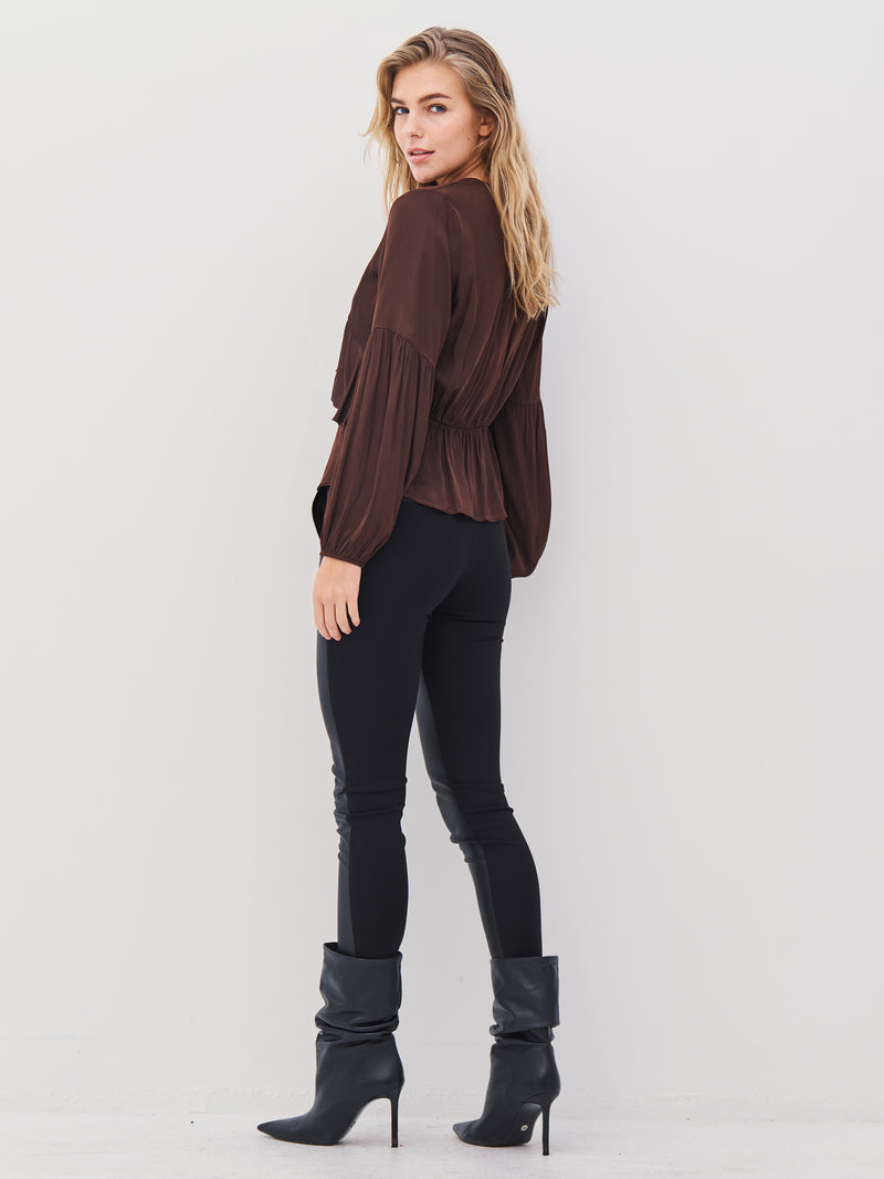 NÜ APRIL leggings Leggings Zwart