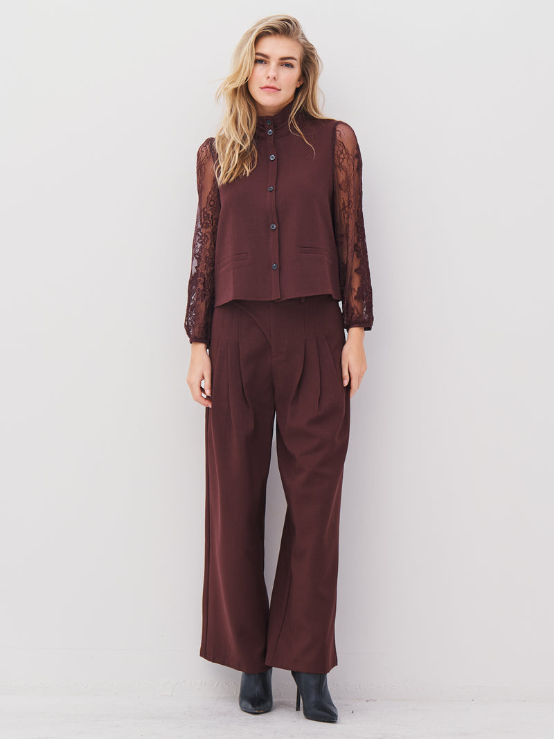 NÜ ARIEL broek Broeken 789 Grape