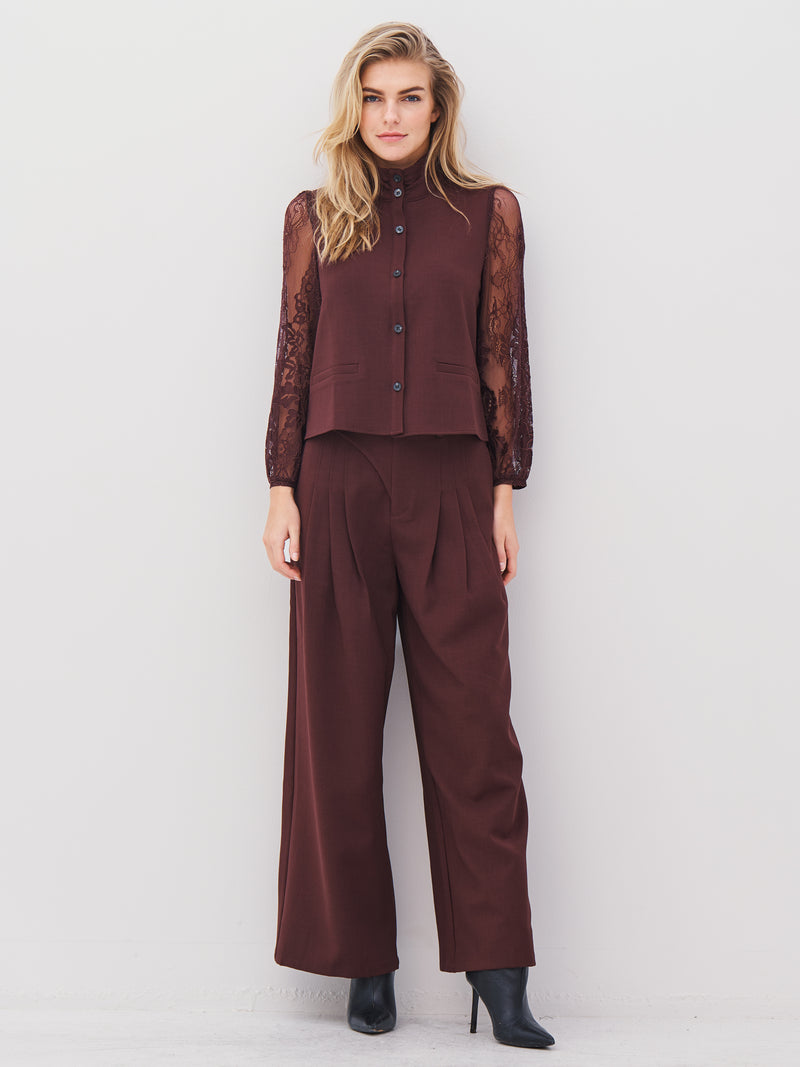 NÜ ARIEL broek Broeken 789 Grape