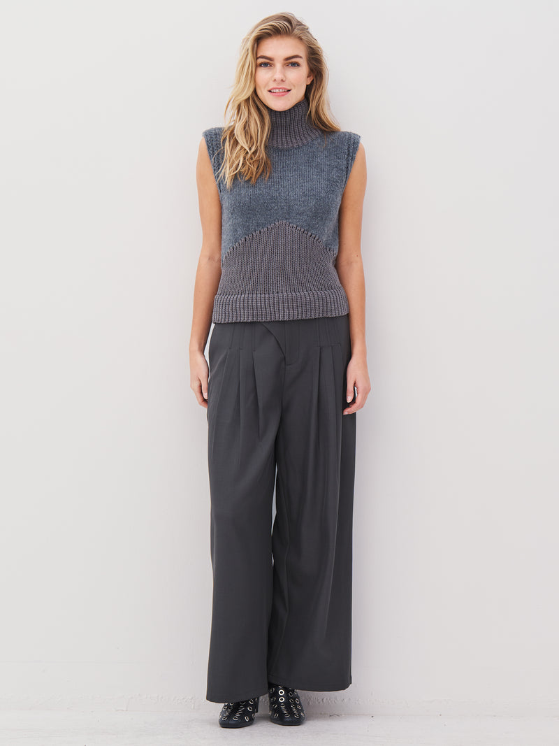 NÜ ARIEL broek Broeken 901 Grey