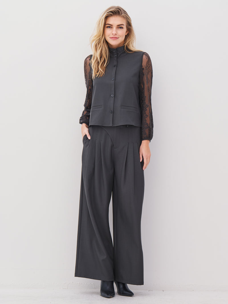 NÜ ARIEL broek Broeken 901 Grey
