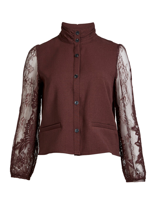 NÜ ARIEL shirt Overhemden 789 Grape