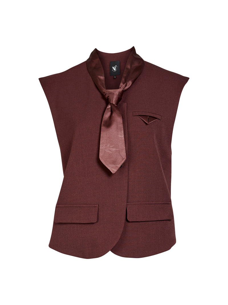 NÜ ARIEL vest Vesten 789 Grape