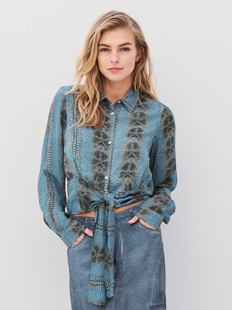 NÜ ASLA shirt Overhemden 393 Army Mix