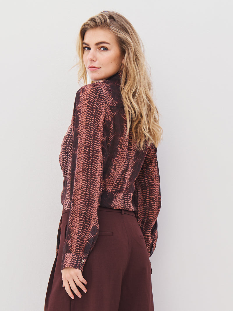NÜ ASLA shirt Overhemden 789 Grape Mix