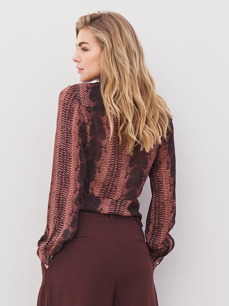 NÜ ASLA shirt Overhemden 789 Grape Mix