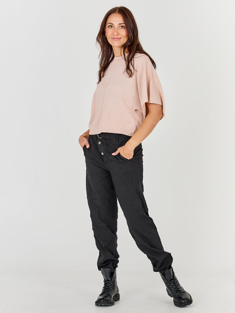 NÜ ASMI gebreide bloes  601 Nude rose
