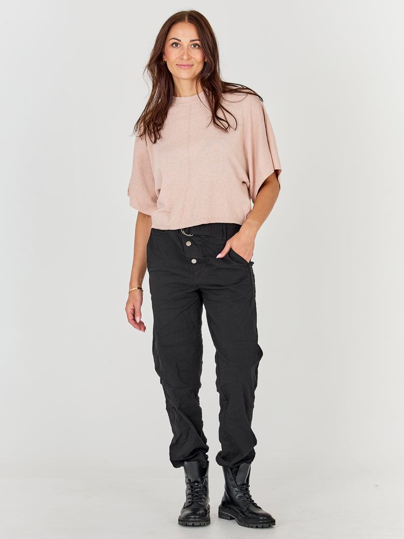 NÜ ASMI gebreide bloes  601 Nude rose
