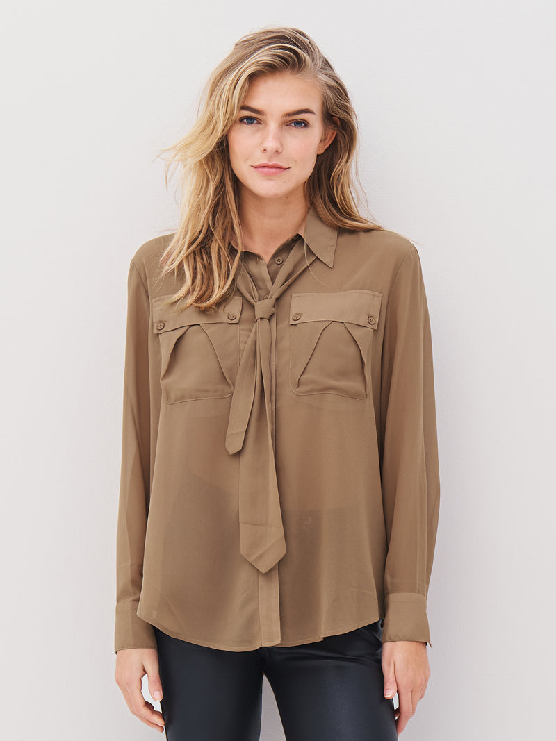NÜ ASTRID shirt Overhemden 220 Camel