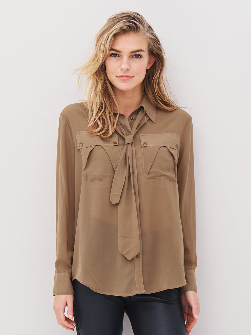 NÜ ASTRID shirt Overhemden 220 Camel