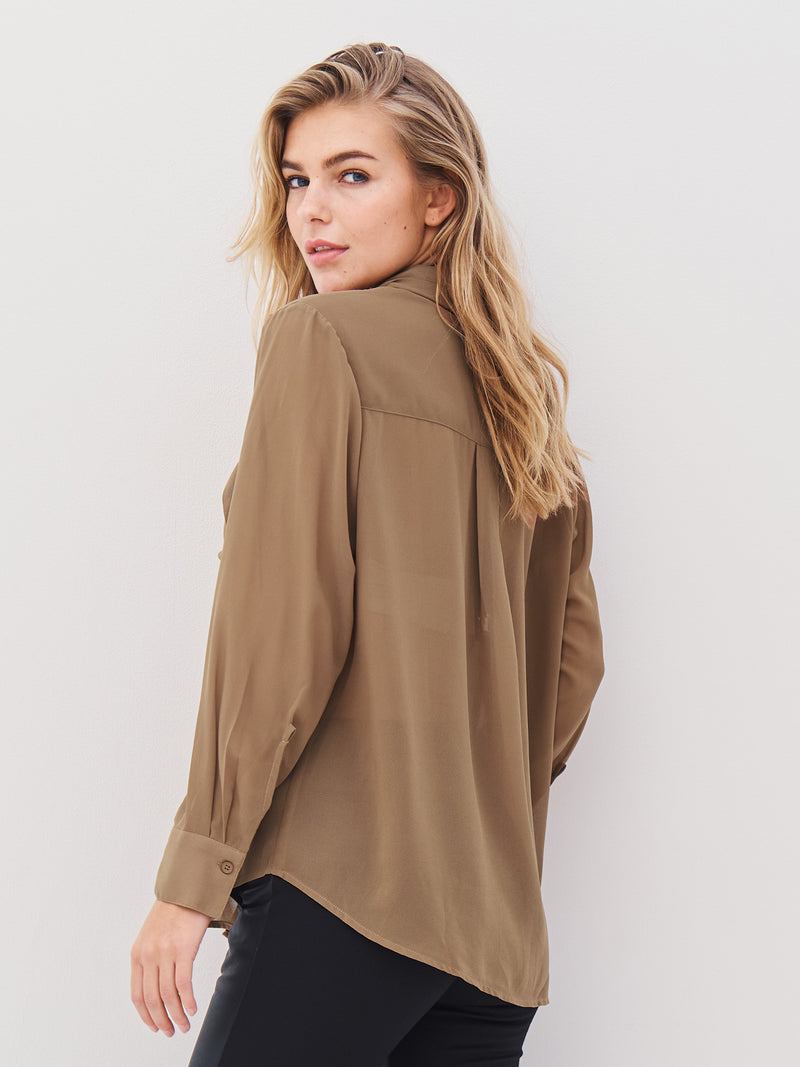 NÜ ASTRID shirt Overhemden 220 Camel