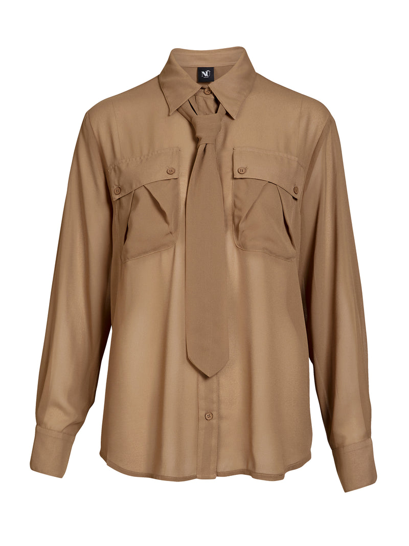 NÜ ASTRID shirt Overhemden 220 Camel
