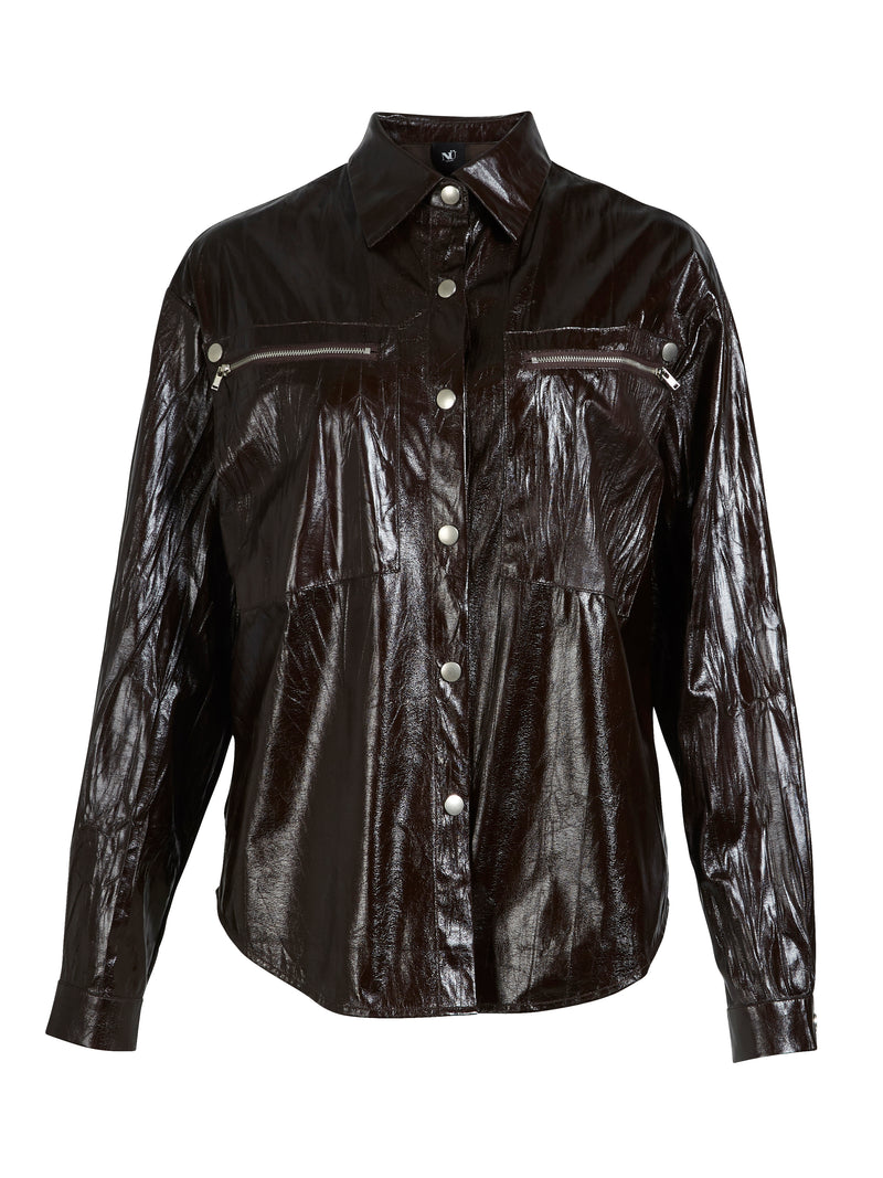 NÜ ATHEA shirt Overhemden 289 Brown