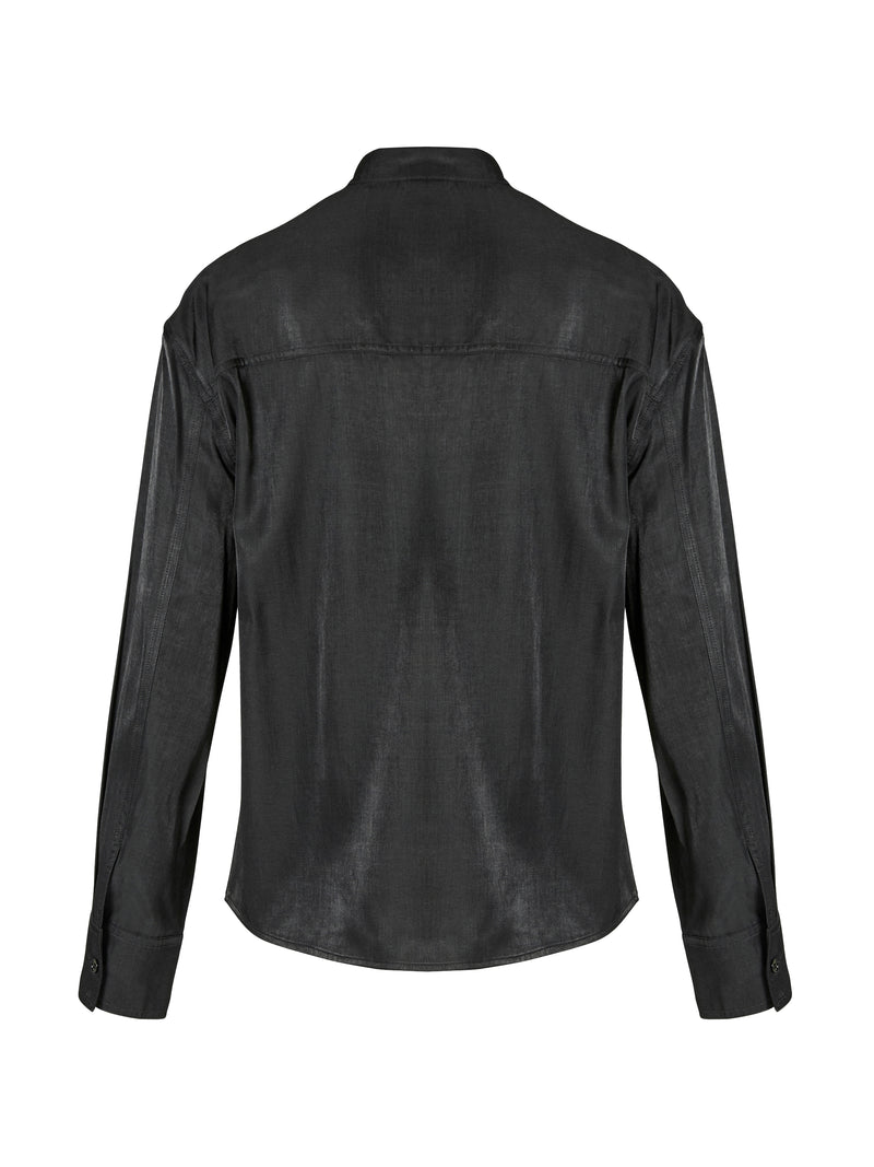 NÜ AVALON shirt Overhemden Zwart