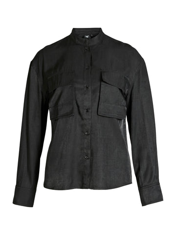 NÜ AVALON shirt Overhemden Zwart