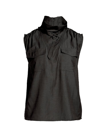 NÜ AVALON top Tops en t-shirts Zwart