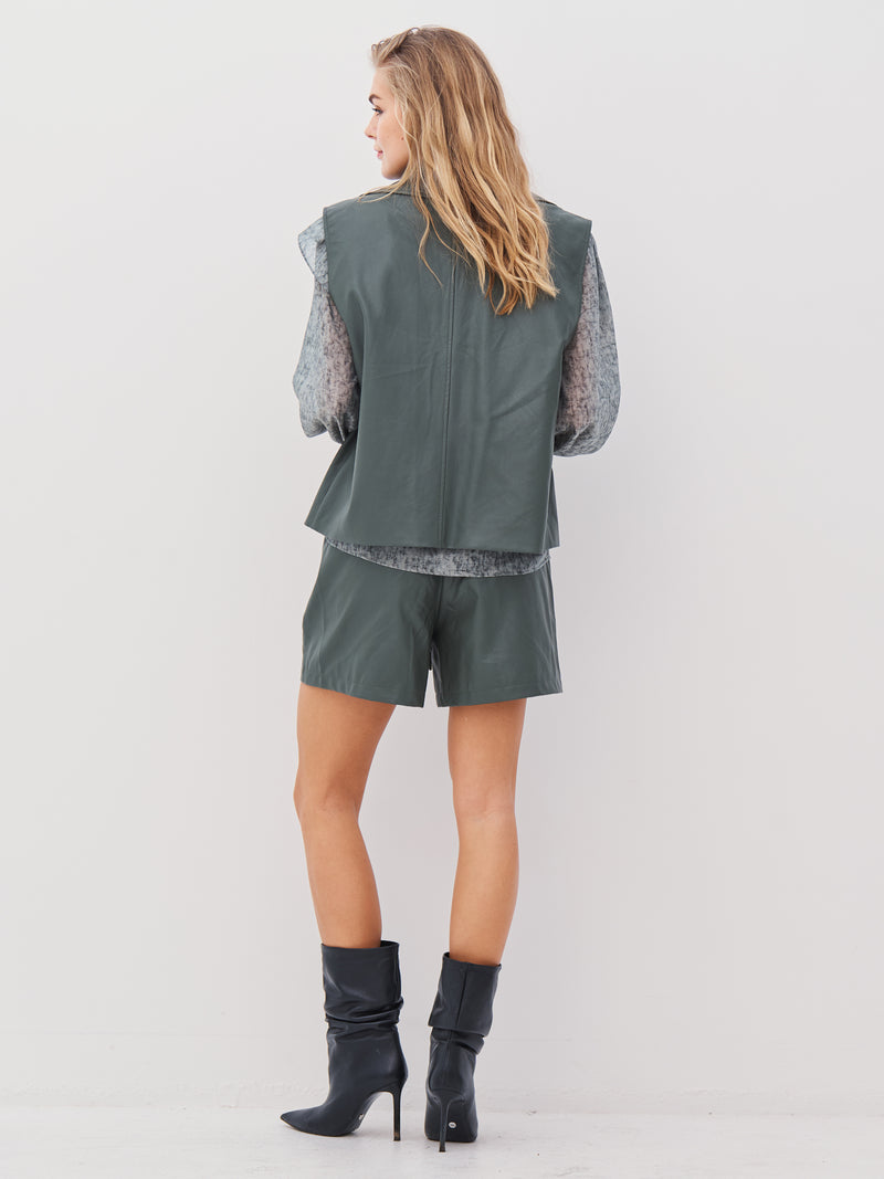 NÜ AVA vest Vesten 385 Dark Green
