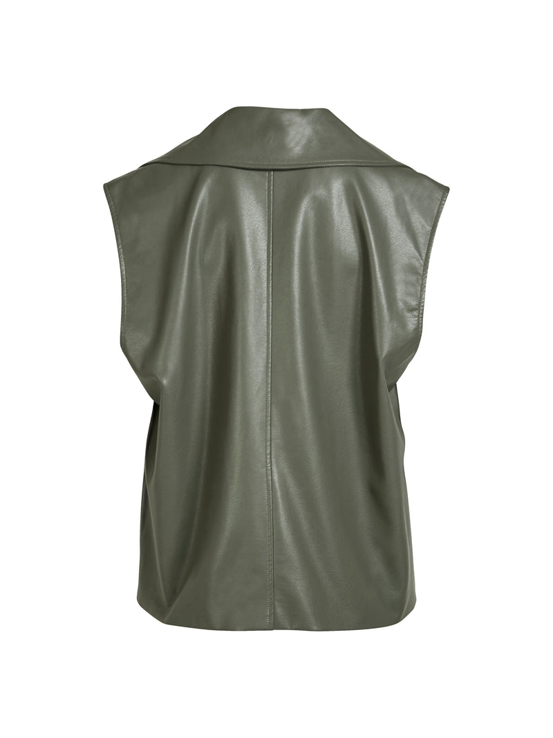 NÜ AVA vest Vesten 385 Dark Green