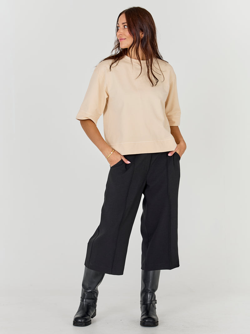 NÜ Alma Sweat Blouses 122 Butter Cream