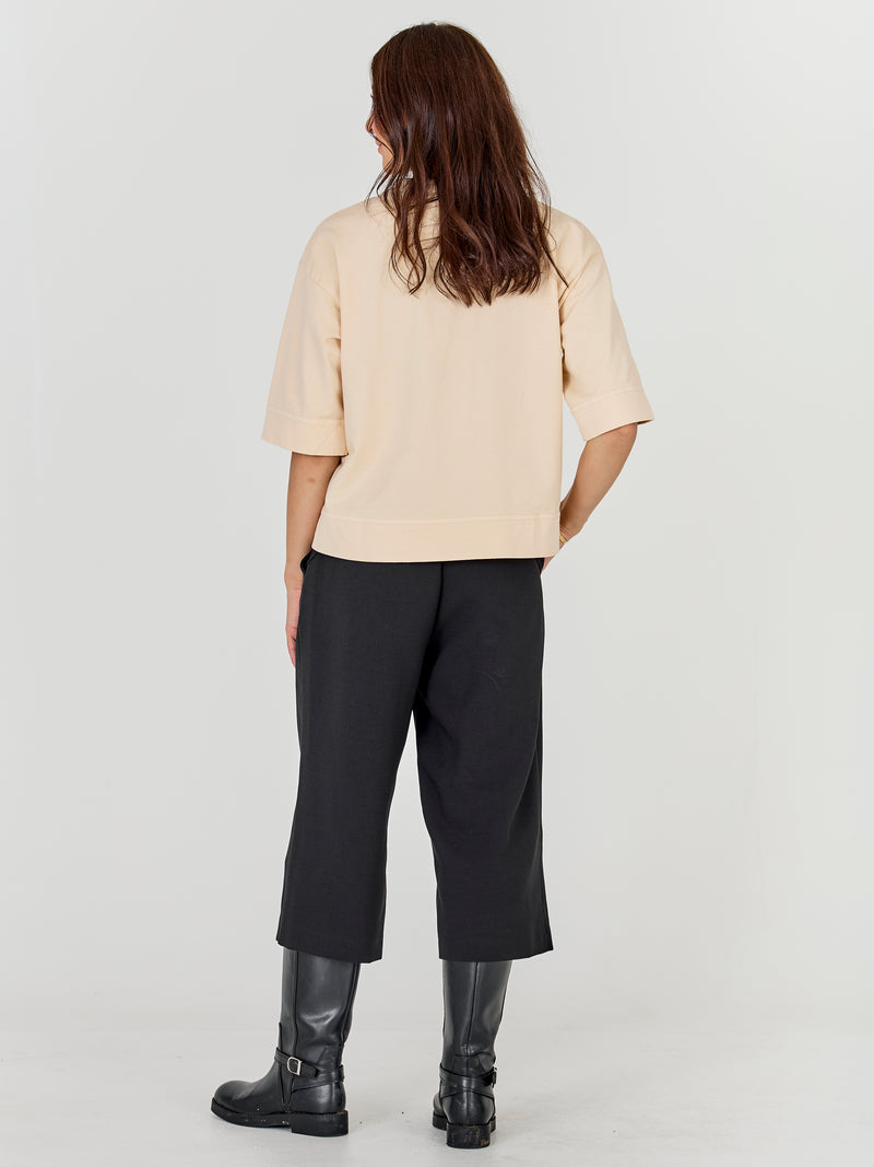 NÜ Alma Sweat Blouses 122 Butter Cream