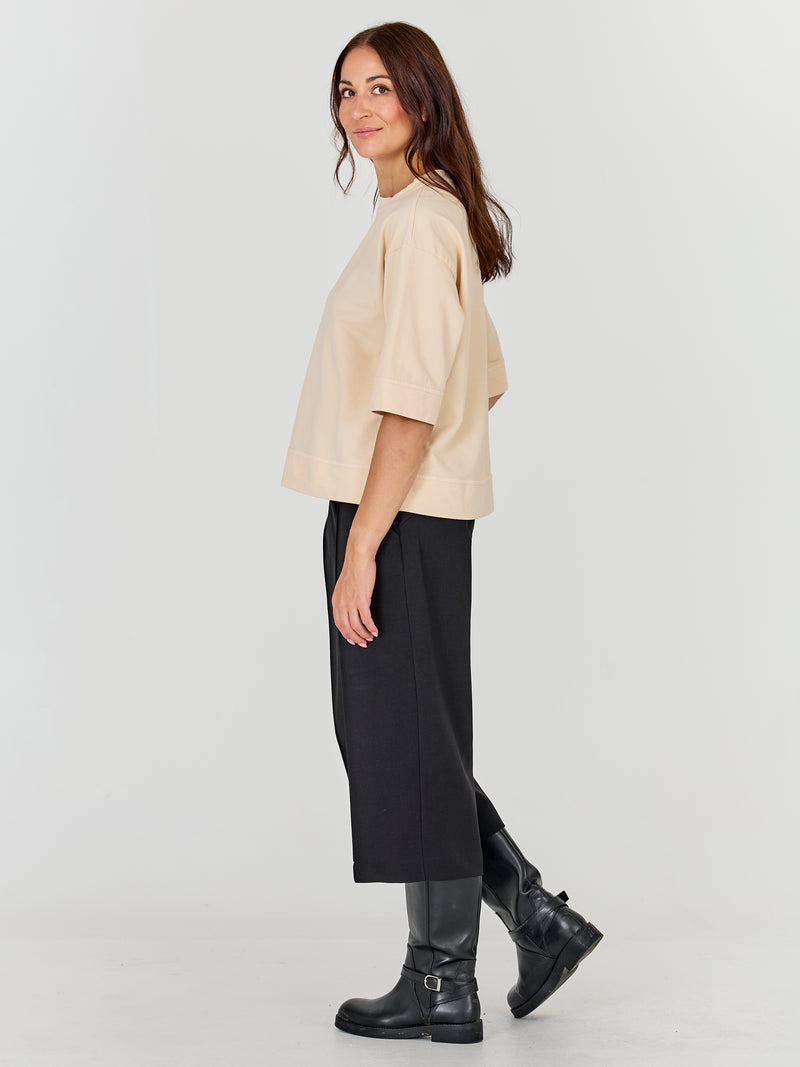 NÜ Alma Sweat Blouses 122 Butter Cream