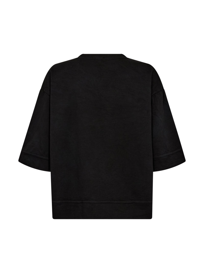 NÜ Alma Sweat Blouses Zwart