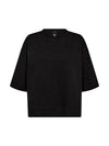 NÜ Alma Sweat Blouses Zwart