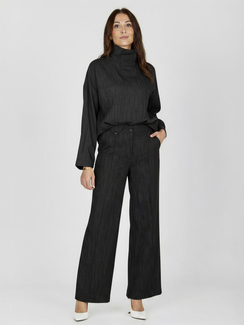 NÜ Asti Trousers Broeken 006 Black Denim