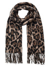 NÜ Aya Scarf Leo Accessoires 289 Brown Mix