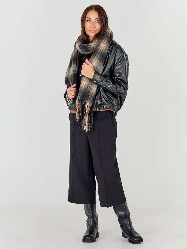NÜ Aya sjaal Accessoires Zwart mix