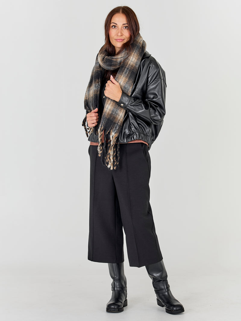 NÜ Aya sjaal Accessoires Zwart mix
