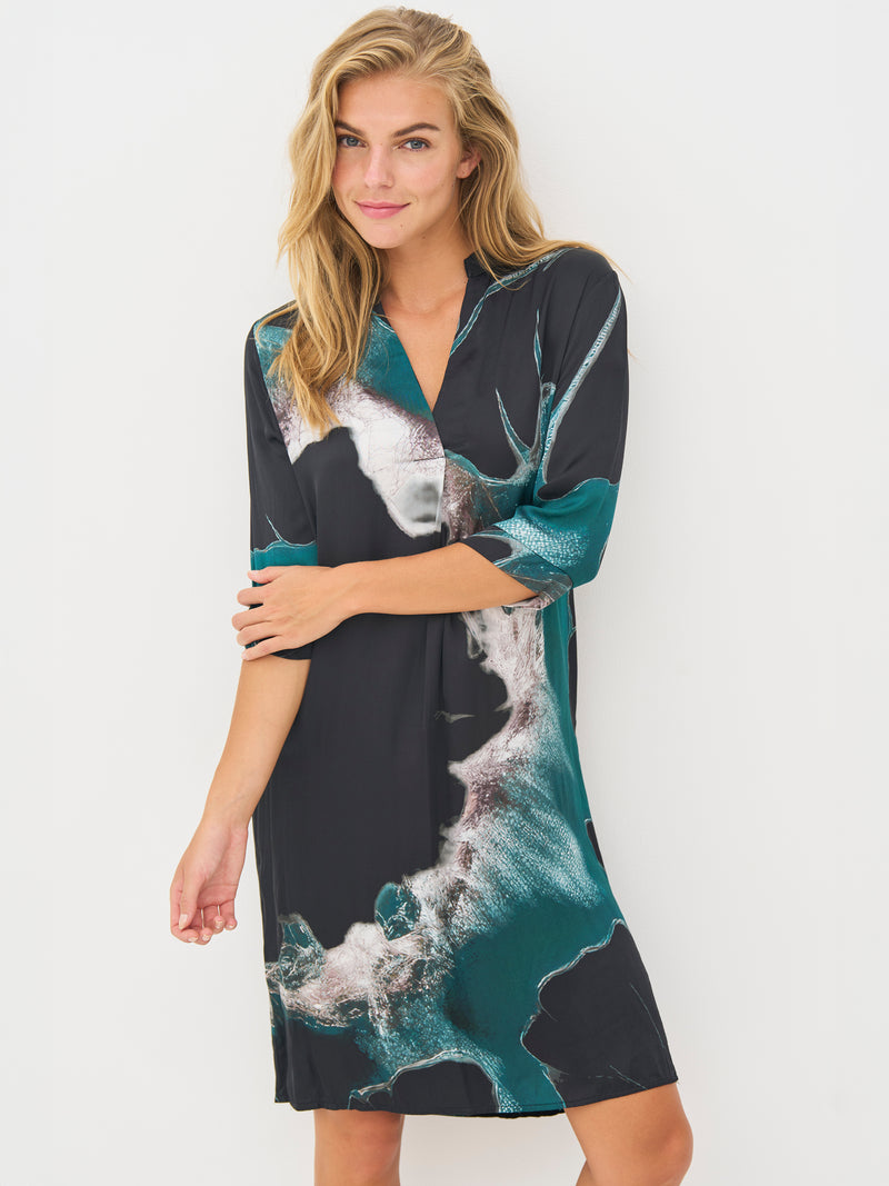 NÜ BABETH tuniek Tunieken 355 Petrol green mix