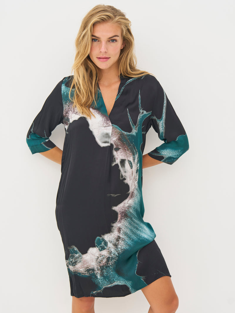 NÜ BABETH tuniek Tunieken 355 Petrol green mix