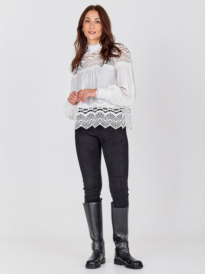 NÜ BACH shirt Overhemden 110 Creme