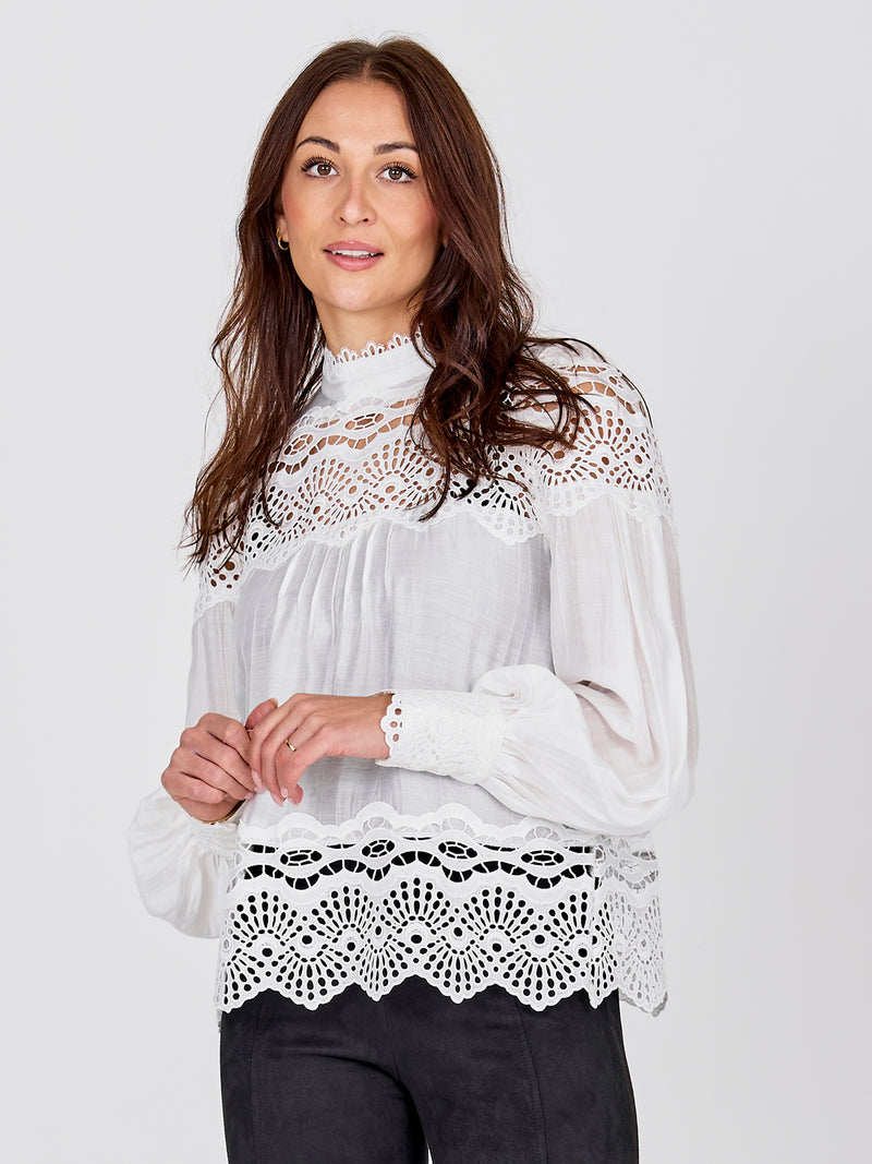 NÜ BACH shirt Overhemden 110 Creme