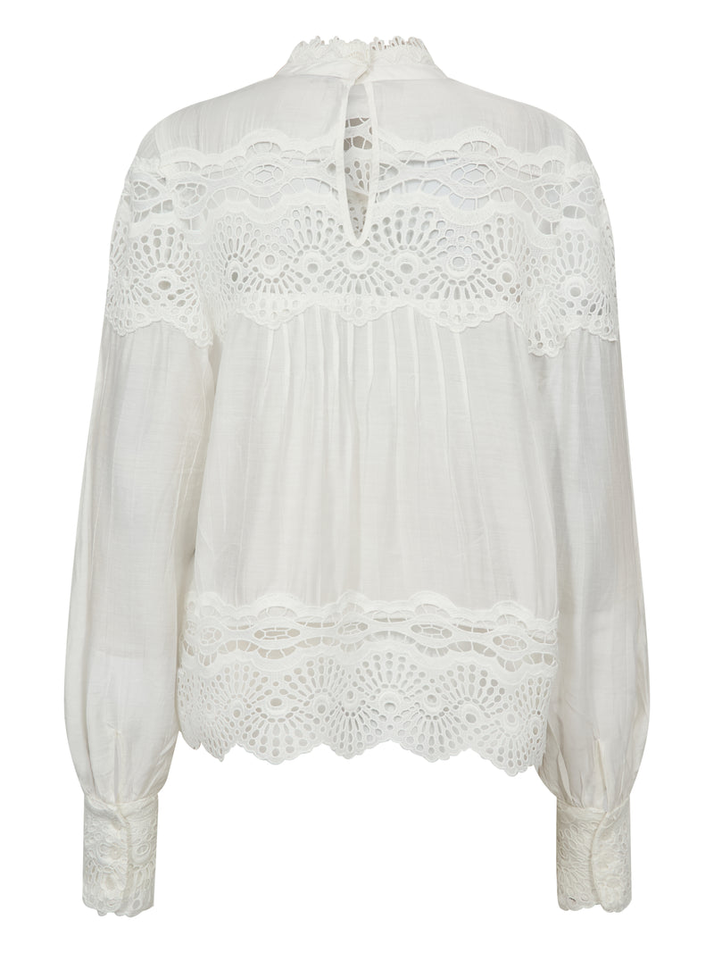 NÜ BACH shirt Overhemden 110 Creme